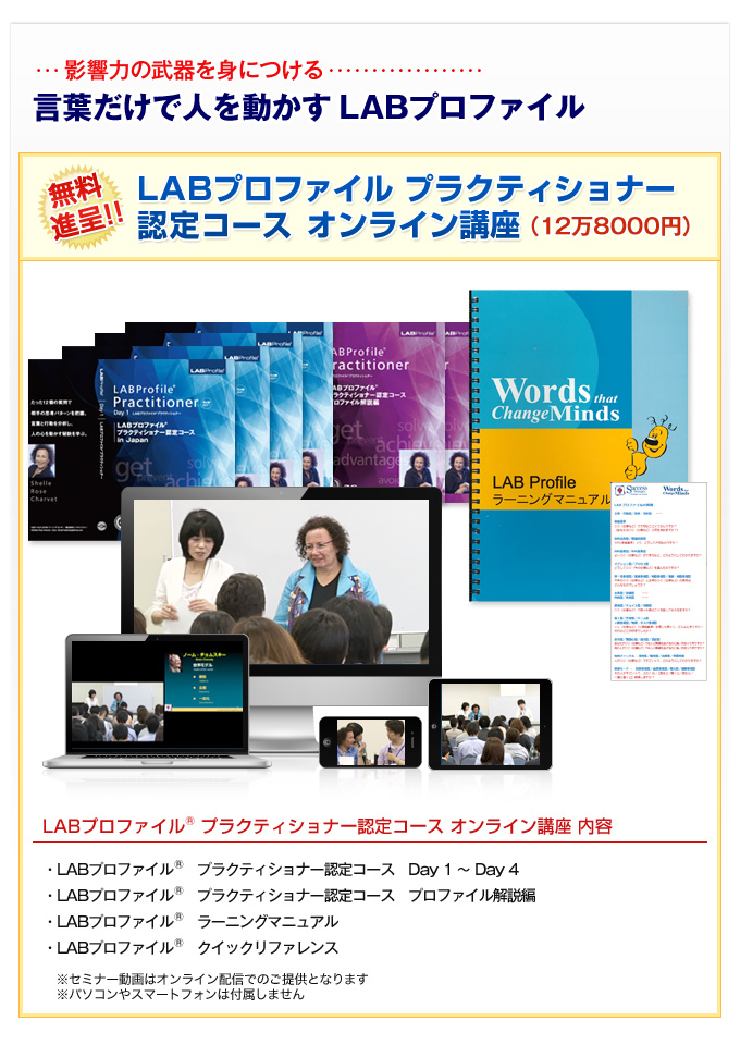 LABプロファイル(R) プラクティショナー認定コースDVD
