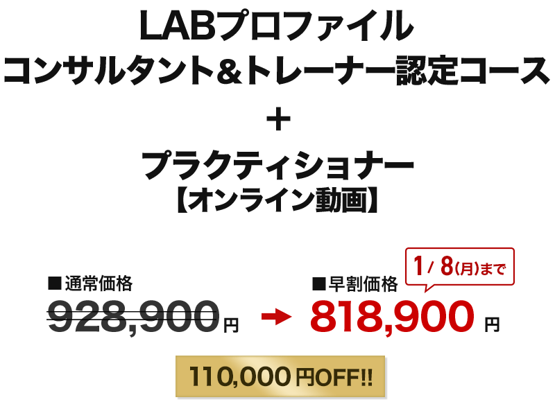 LABプロファイル コンサルタント&トレーナー認定コース