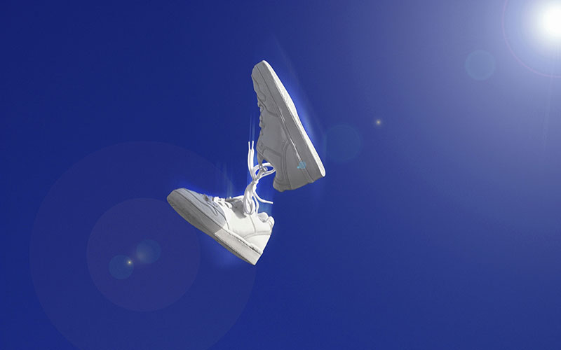 白いスニーカー...そして、うっとり